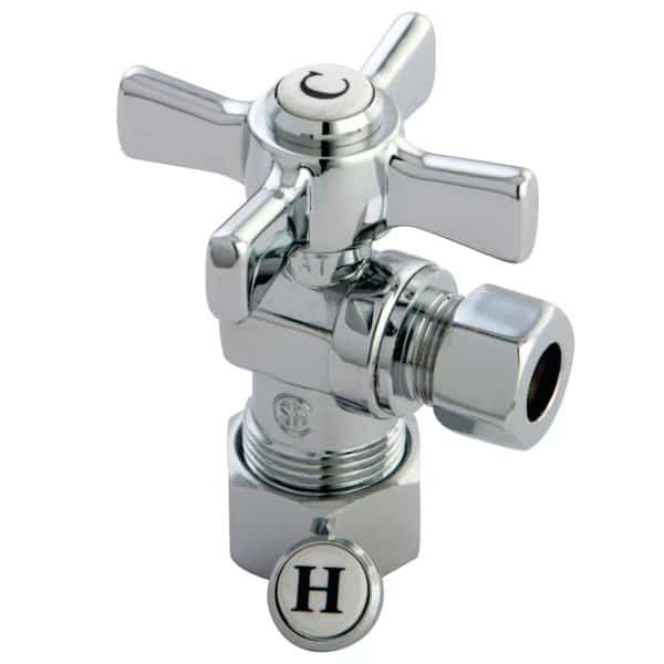 CC53301ZX 5/8" X 3/8" OD Comp Angle Stop with Handle