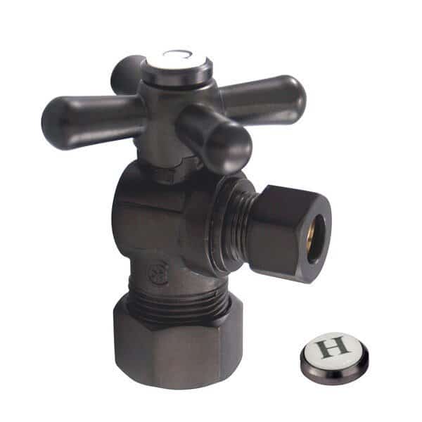 CC53305X 5/8" X 3/8" OD Comp Angle Stop with Handle