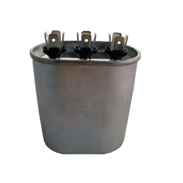 Oval Dual Run Capacitor, CD20+5X440