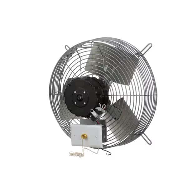 Exhaust Fan,14" TEAO Motor,120V,Wire Gua, Mfr#: CE 14-D, TPI INDUSTRIAL