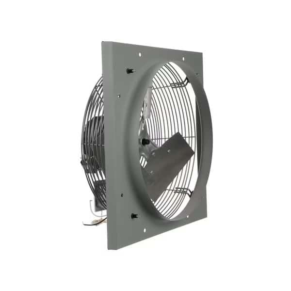 Exhaust Fan, 14" TEAO Motor, 120V, With Venturi, 1/8HP, 3-Speed, Gray, TPI INDUSTRIAL, Mfr# CE 14-DV