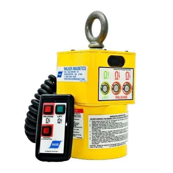 Electromagnetic Lift, 12" Round w/Wire