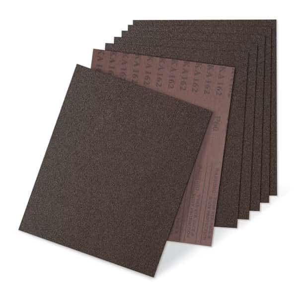 Sanding Sheet, DAF 9x11,100G, J, Wt., AO