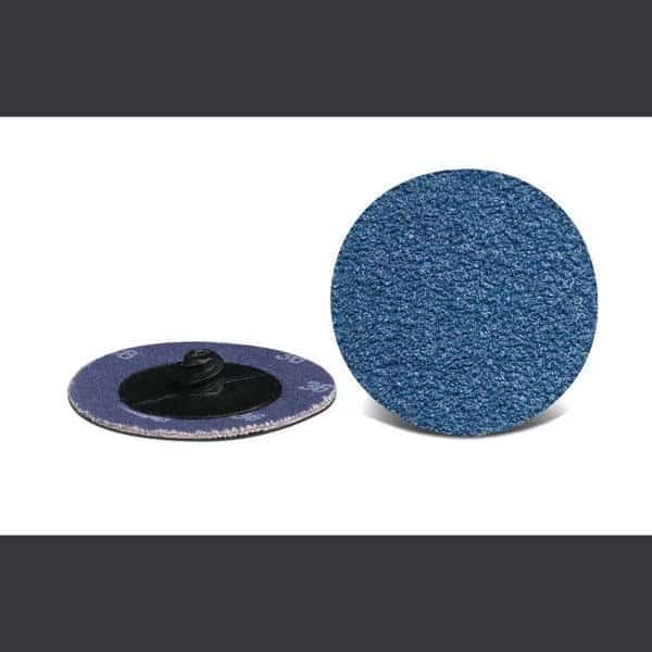 Sanding Disc, 3 R/O, 2-PLY, ZA, 36G, 3" Dia, No Hole, Zirconia Aluminum Oxide, 36 Grit