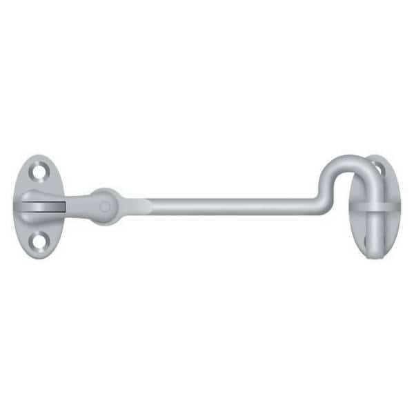 Cabin Swivel Hooks, 4" Satin Chrome