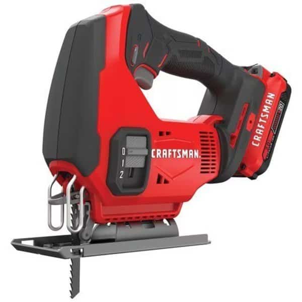 V20 Cordless Jig Saw Kit (1 Battery), Craftsman, Mfr#: CMCS600D1