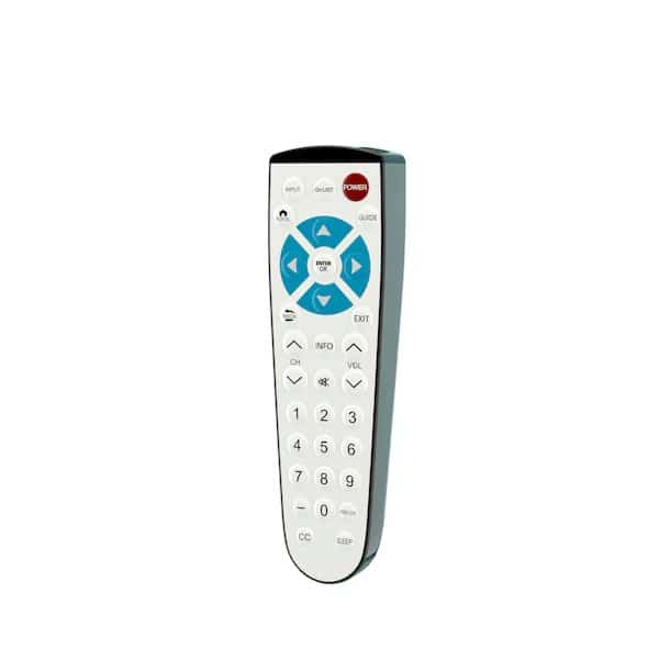 TV Remote Control CR4B-2, Clean Remote, Mfr#: CR4B-2