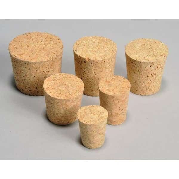 Cork Stoppers,#6,PK 100, Mfr#: CST6, UNITED SCIENTIFIC