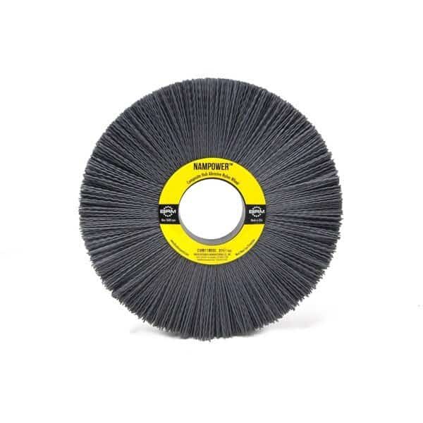 CW81180SC NAMPOWER Abrasive Wheel Brush, 8" Diameter, 80SC, 2" Arbor Hole, 2.5" Trim Length