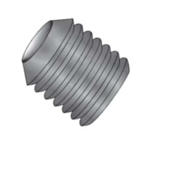 No 6-32 X 1/8 Cup Point Alloy Hex Socket Set Screw, Black Oxide, PK5000