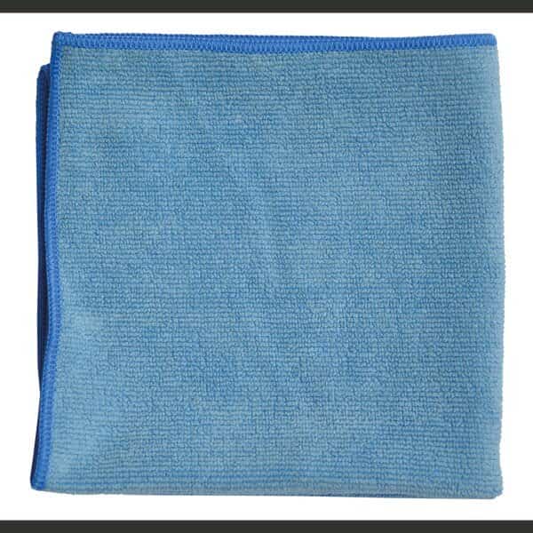 Cloth Rag,Microfiber,Blue,16",PK 20, Mfr#: D5787092, DIVERSEY
