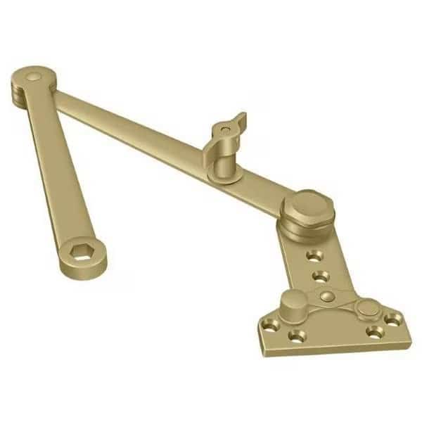 Closer Arm, Gold, Steel, Hold Open Arm Type