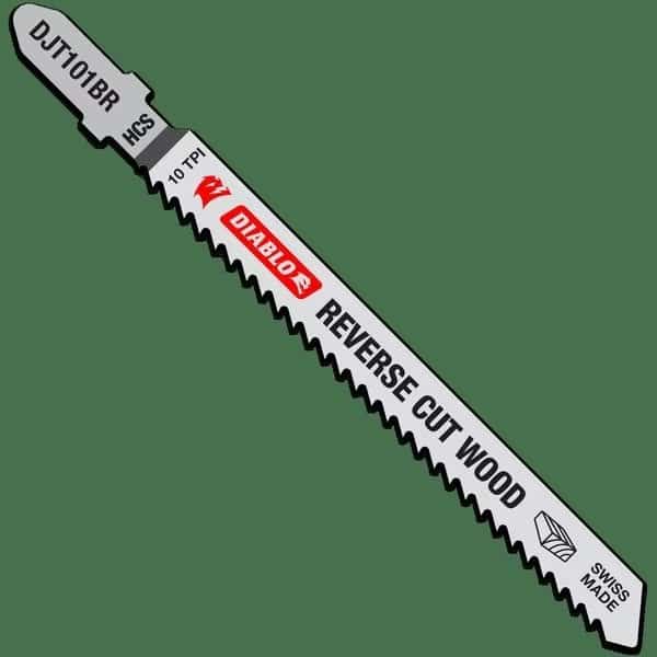 JigsawBlade, L:4", CarbonSteel, PK5, TPI:10