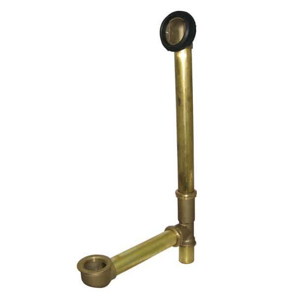 DLL20 20" Tube For Tub Overflow Drain With Gasket, Kingston Brass, Mfr#: DLL20