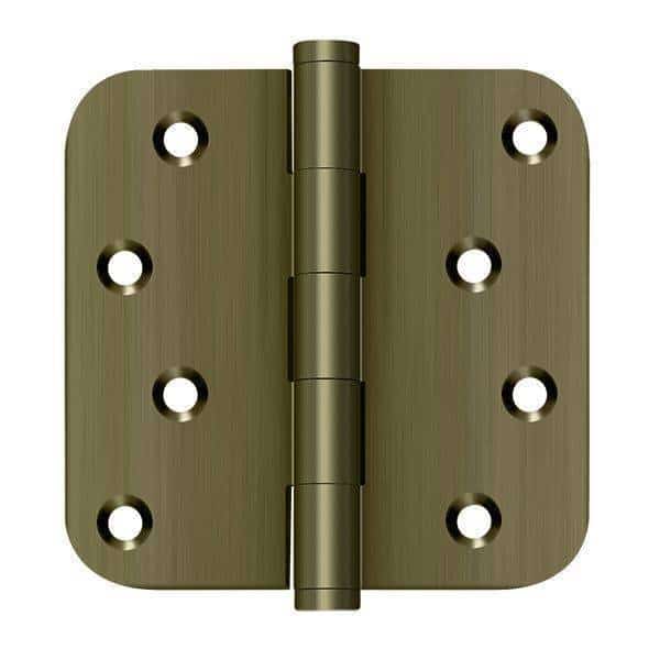 Antique Brass Door and Butt Hinge