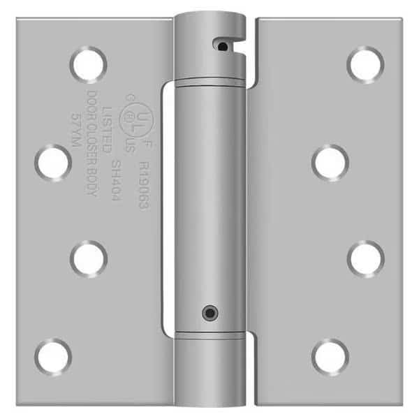Satin Stainless Steel Spring Hinge