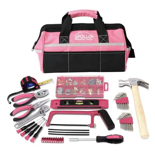 Household Tool Kit in a Soft-Sided Tool, Mfr#: DT0020P, APOLLO TOOLS