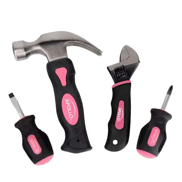 Four Piece Stubby Set - Pink