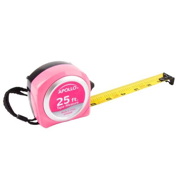 25ft. Tape Measure - Pink