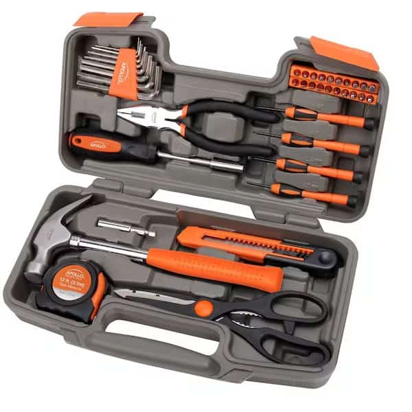 39 Piece General Tool Kit Orange