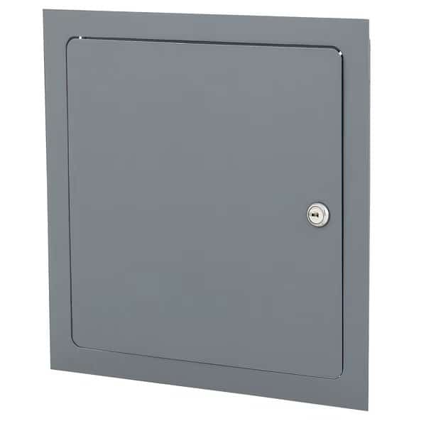 Dry Wall Access Door,12x12,Cylinder Lock, Mfr#: DW12X12PC-CL, ELMDOR