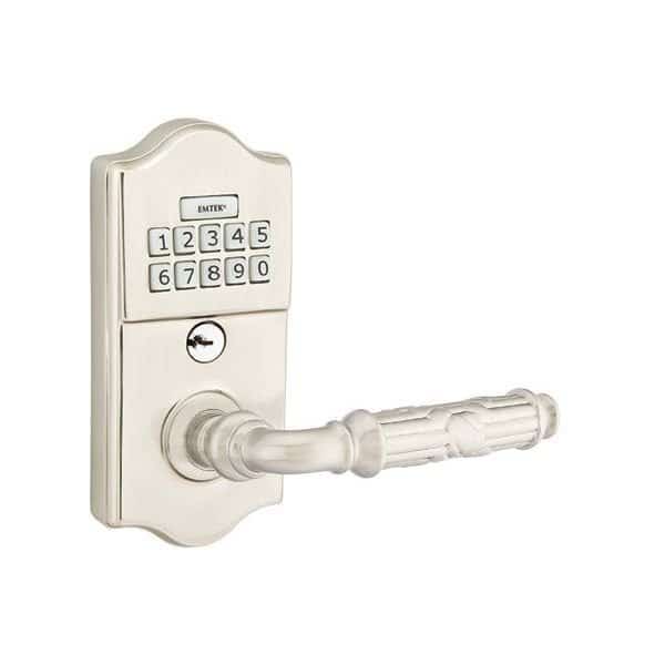 Satin Nickel Electronic E2000RBLUS15LH, Emtek, Mfr#: E2000RBLUS15LH