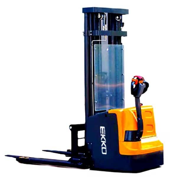 Full Electric Walkie Straddle Stacker, 4
