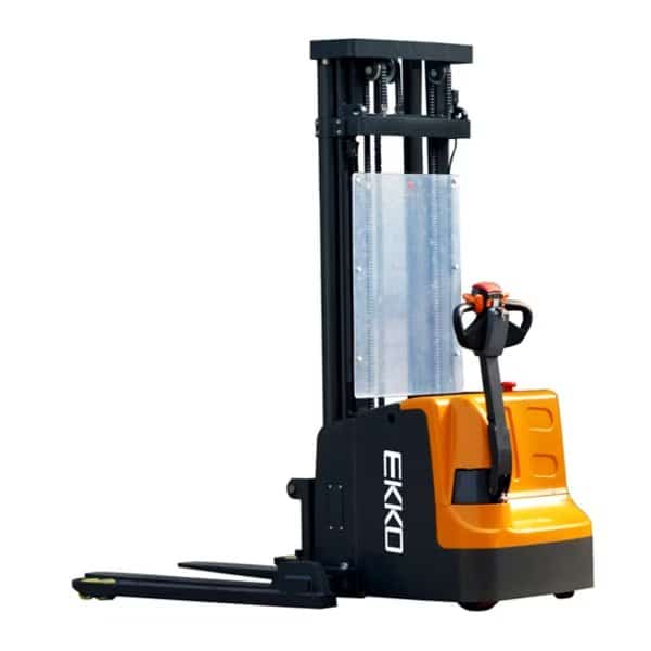 Full Electric Walkie Straddle Stacker, 4