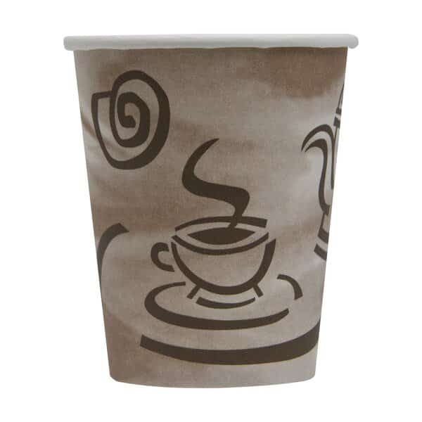 Paper Hot Cup,8oz.,Stock Print,PK1000, Mfr#: EHC8-P, EMPRESS