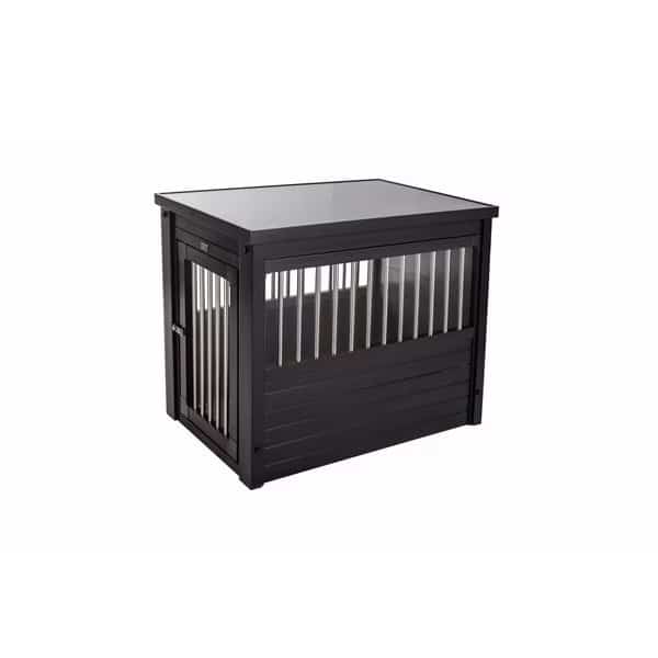 ECOFLEX Dog Crate, Espresso Medium