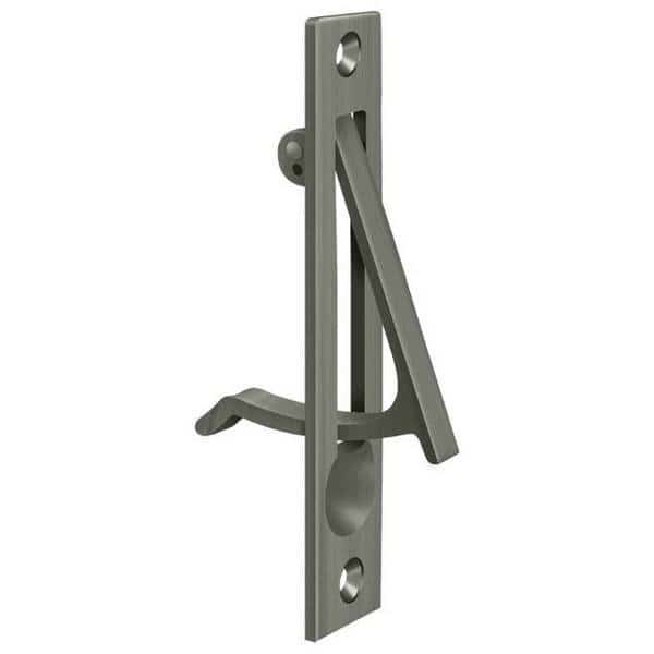 Edge Pull, 4" Antique Nickel