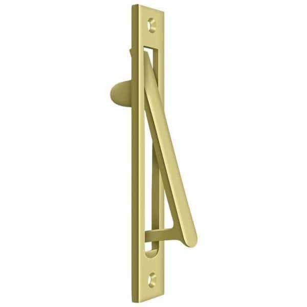 Edge Pull Heavy Duty, 6-1/4" Bright Brass