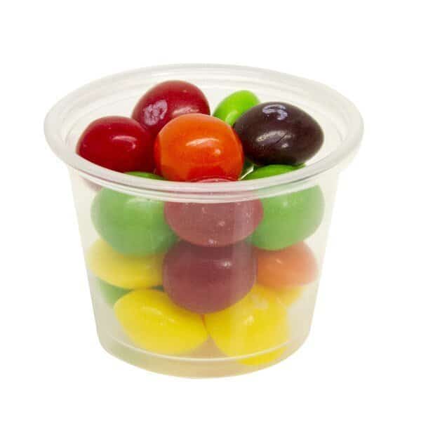 Plastic Portion Cup, .75oz., Clear, PK2500