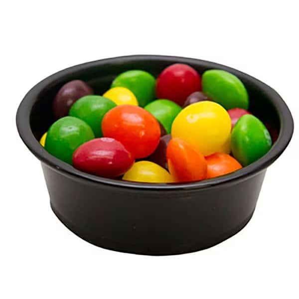Plastic Portion Cup, 2oz., Black, PK2500