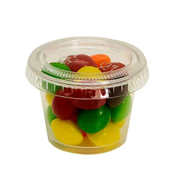 Lid For .75oz.-1oz., Plastic Cup, PK2500