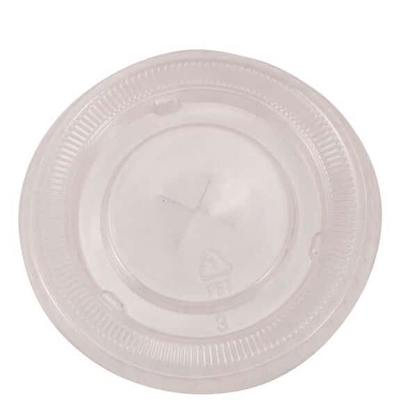 Flat Straw Slot Lid Fits 10oz., PK2000