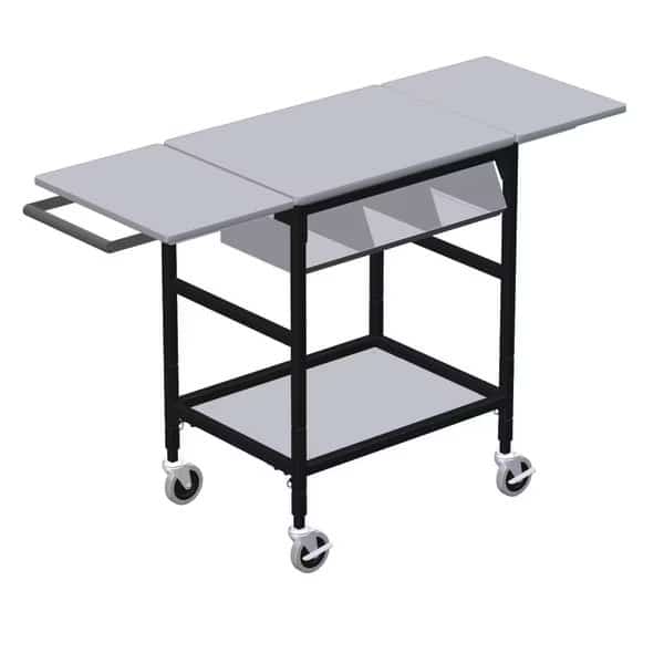 Mbl Tbl w/ Drp Lvs,3 Bin,Hng Bar/Btm, Mfr#: ERGO-28-K6, IRSG