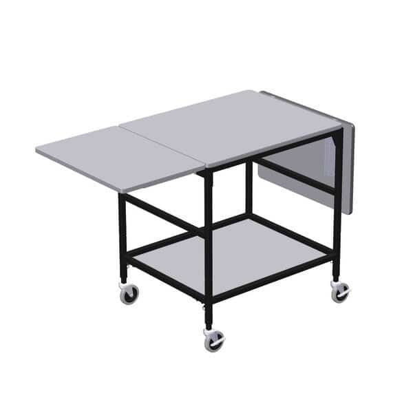 Mbl Tbl w/ Drop Leaves/Btm Shlf 26"D x, Mfr#: ERGO-32-K2, IRSG