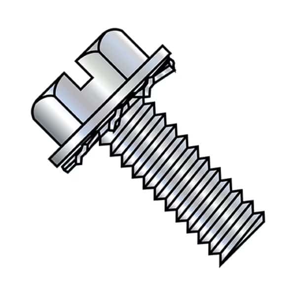 Washer Washer Assortments, 10-32X3/4 SL, PK4000, Zinc Plated Finish