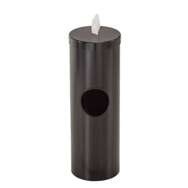 Gym Wipe Dispenser/Receptacle,Removable, Mfr#: F1028-BK, GLARO