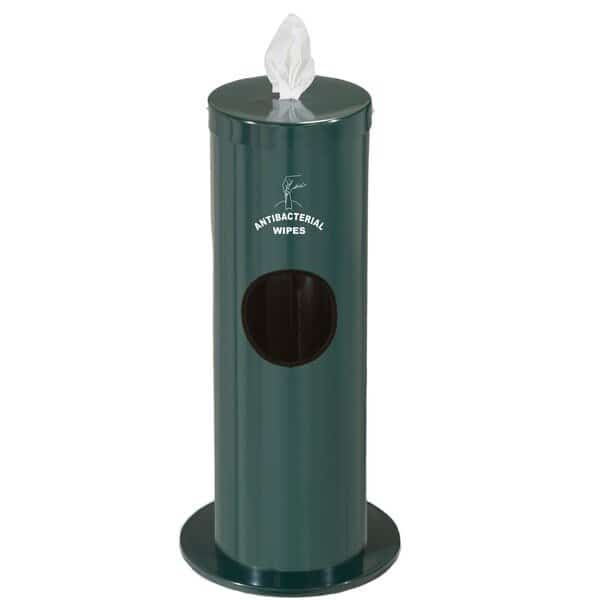 Gym Wipe Dispenser/Receptacle, Removable