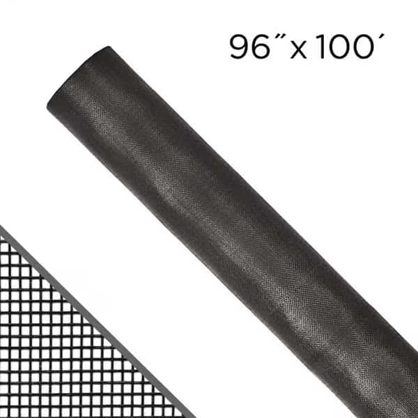 Fiberglass Charcoal, 96" x 100FT