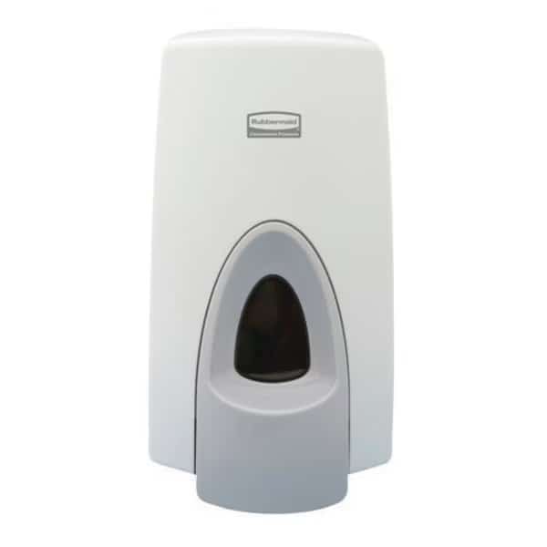 Soap Dispenser, 800mL, White, Rubbermaid, Mfr#: FG450017