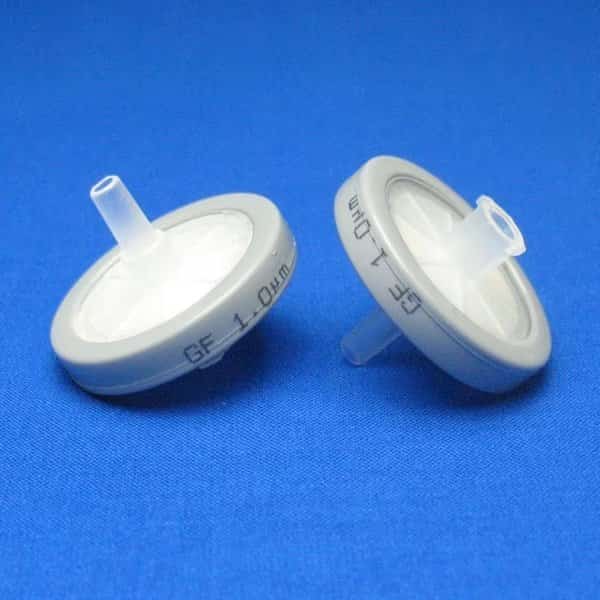 Glass Fiber Syringe Filter, 1.0 u, PK100