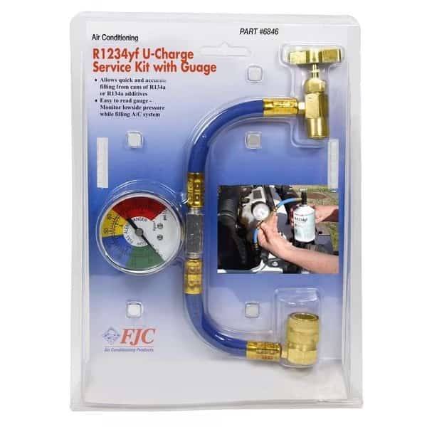 R-1234Yf U-Charge Hose W/Gauge