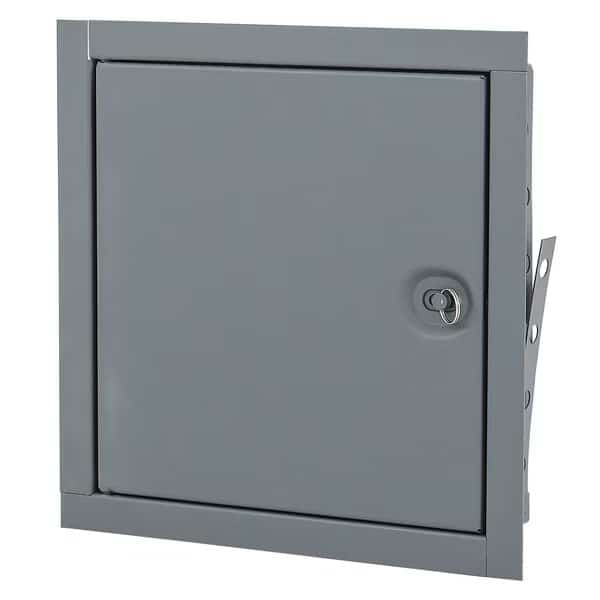 Fire Rated Access Door, 8x8, Prime Coat W/ Recessed Turn Latch