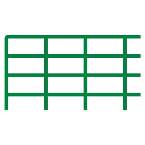 Peel/Stick, Quick Grid, 15.33"x23", Green