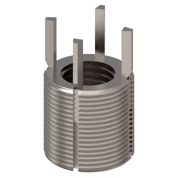Key Locking Thread Insert, Extra Heavy Wall, 4 Keys, 1"-12 Int Thrd Sz, 1 1/2"-12 Ext Thrd Sz, 10 PK, EnjoyTool Select, Mfr#: 217-077543