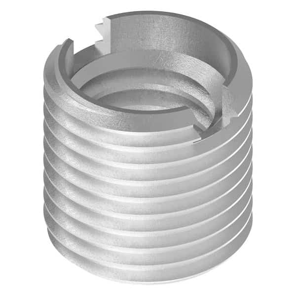 Thin Wall Self Locking Thread Insert, 7/16"-14 Int Thrd Sz, 18-8 Stainless Steel, 5 PK