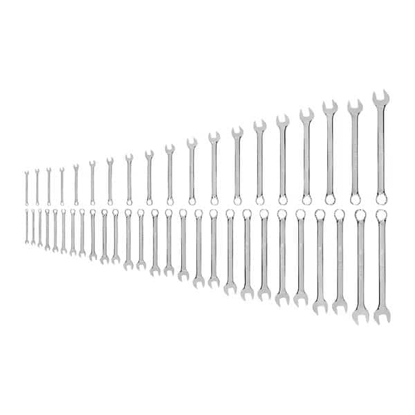 Combination Wrench Set, 46-Piece (1/4 - 1-1/4 in., 6 - 32 mm)